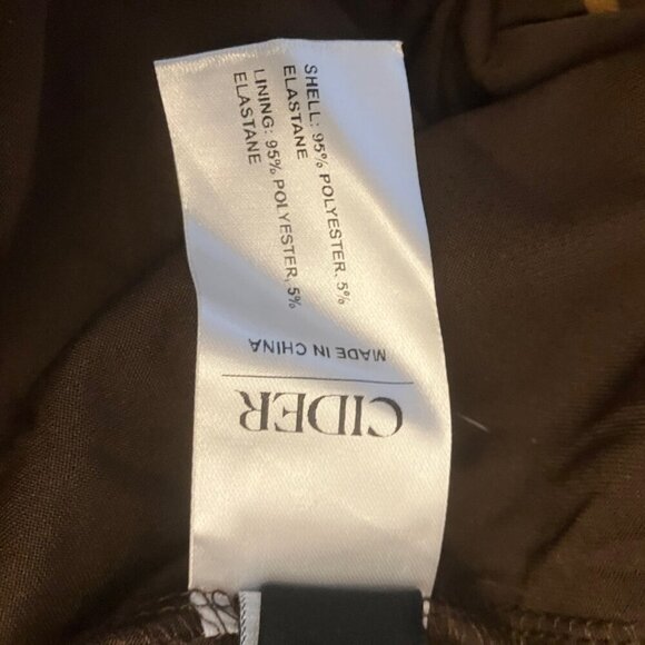 Cider Brown Op-Art Mini Skort NWT - Picture 7 of 9